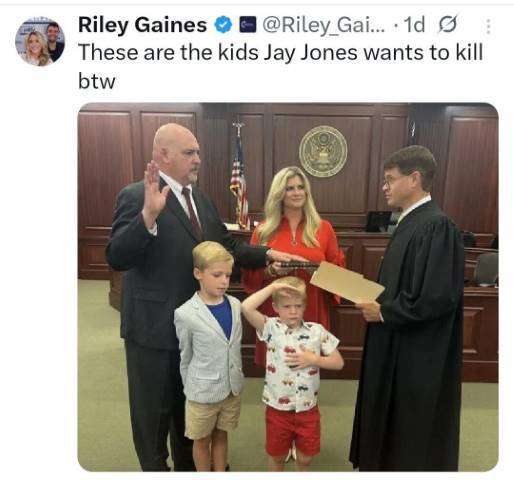 Riley Gaines calls out Jay Jones for targeting children