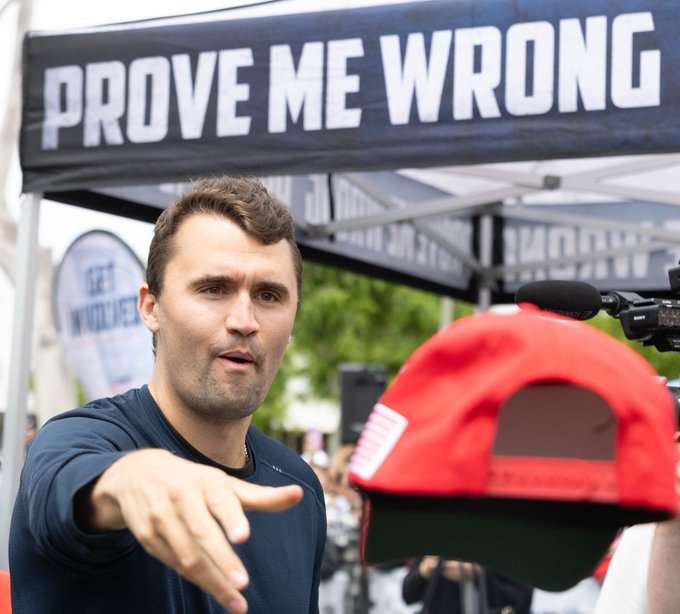 Charlie Kirk Prove Me Wrong birthday memorial