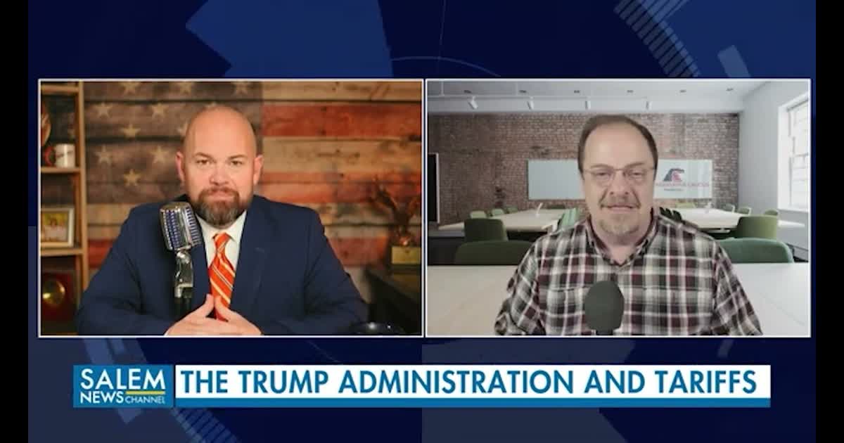 Jim Pfaff discussing China trade deals and tariff policy on conservative talk radio