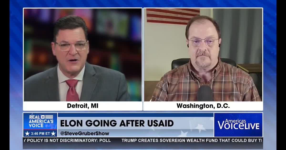 Steve Gruber exposes USAID corruption and government waste