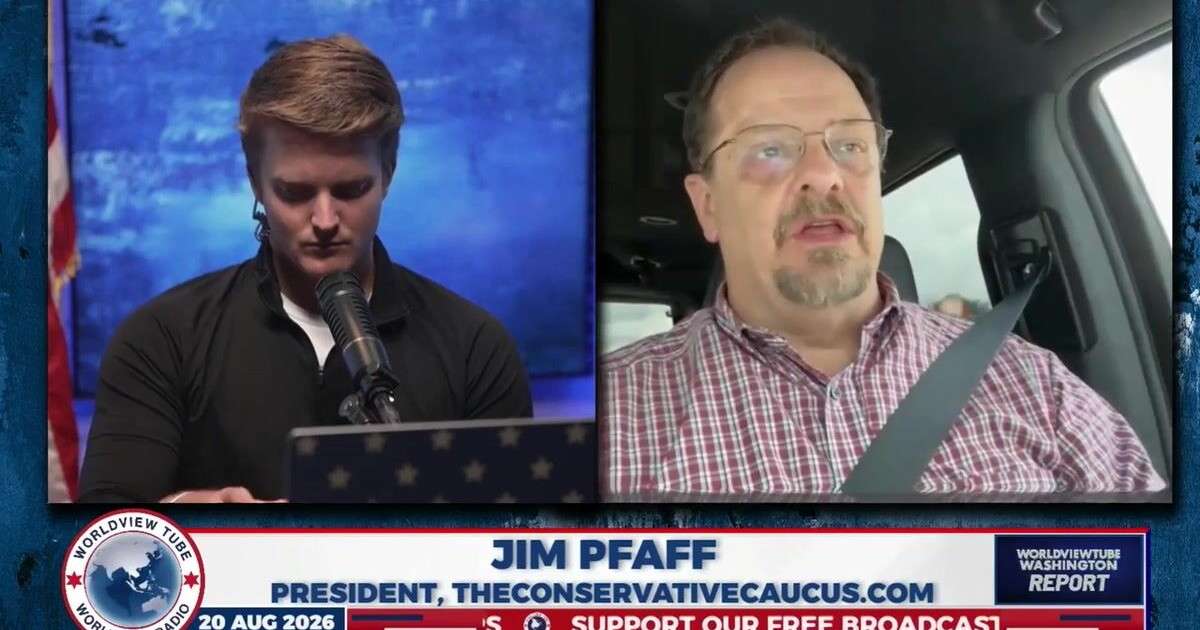 Iran economic sanctions - Jim Pfaff on Trump's economic D-Day, Worldview Tube Washington Report August 20 2026