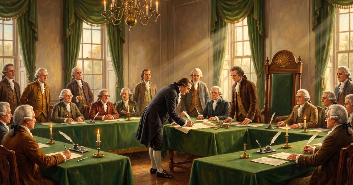 Constitution Day 2026 — the signing of the Constitution, Independence Hall, September 17, 1787 — The Conservative Caucus