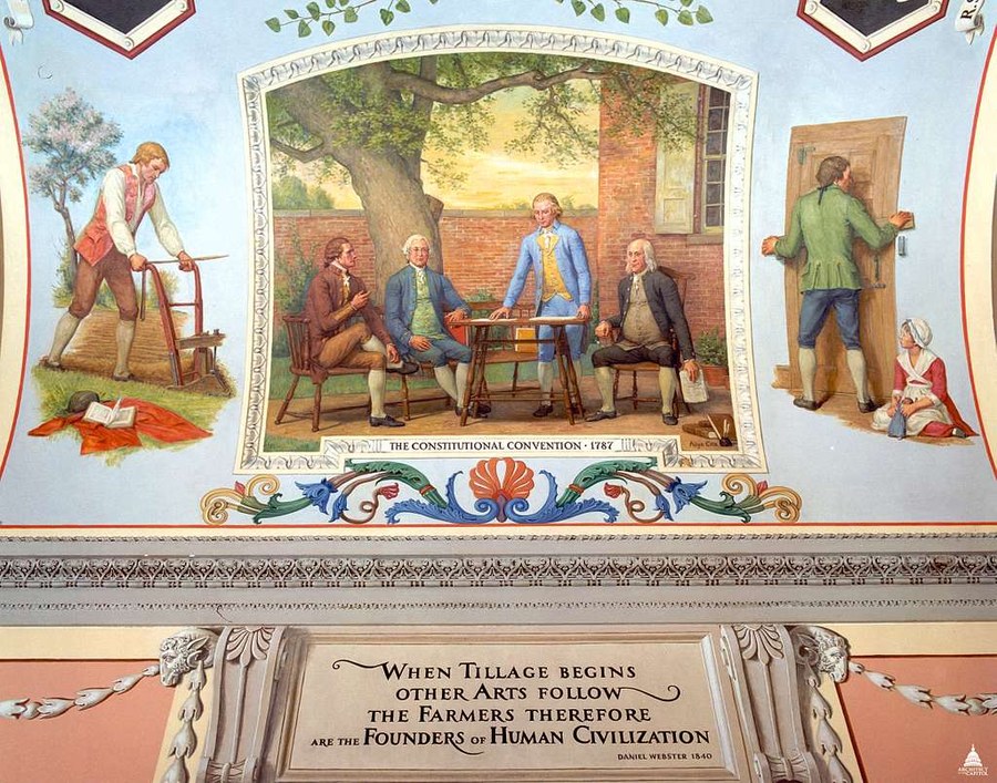The Constitutional Convention of 1787 — mural