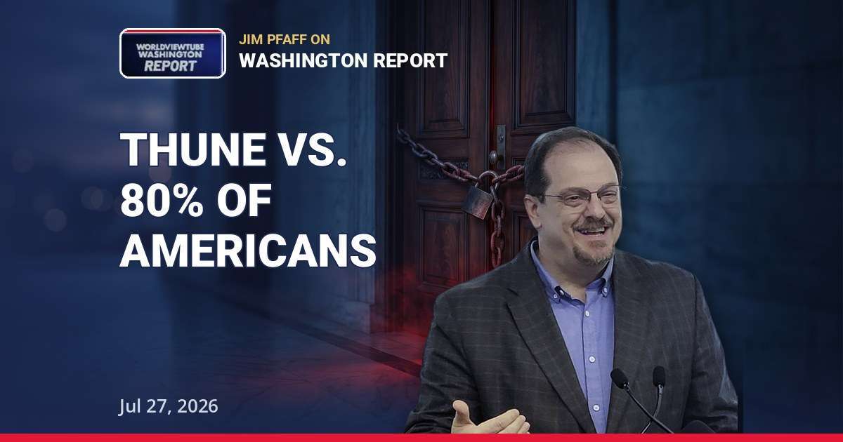 John Thune Defies 80% of Americans on Save America Act — thumbnail