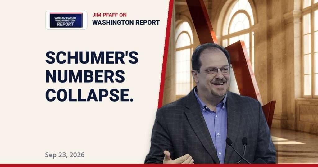 Schumer Favorability and the Democratic Socialists: Jim Pfaff on Worldview Tube | Sep 23, 2026